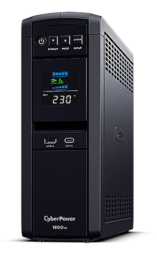 CyberPower CP1600EPFCLCD Tower 1,6 kVA, Line-Interaktiv, 1000 W, USV CyberPower CP1600EPFCLCD Tower 1,6 kVA, Line-Interaktiv, 1000 W, USV