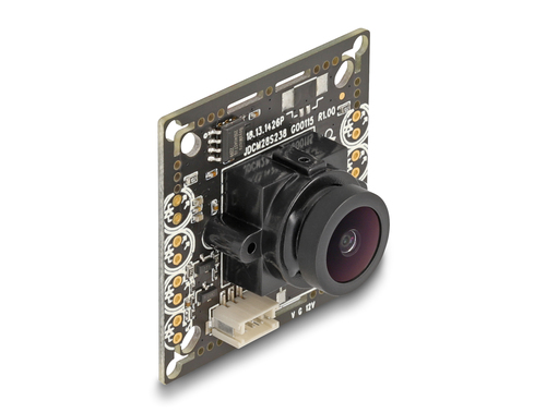 DeLOCK Analoges CVBS Kameramodul mit HDR 2&comma;1 Megapixel 130 V8 Fixfokus