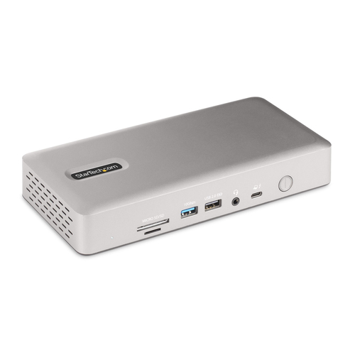 StarTech.com 132UE-TB4USB4DOCK, Thunderbolt 4, grau, USB Power Delivery, Aluminium Gehäuse StarTech.com 132UE-TB4USB4DOCK, Thunderbolt 4, grau, USB Power Delivery, Aluminium Gehäuse