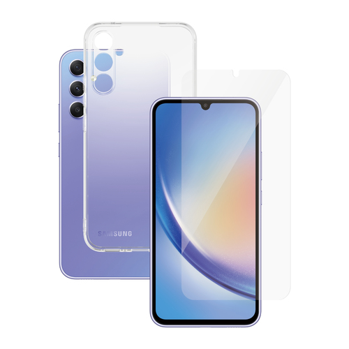 PanzerGlass SAFE. by PanzerGlass 2-in-1 Bundle Samsung Galaxy A34 | Bulk PanzerGlass SAFE. by PanzerGlass 2-in-1 Bundle Samsung Galaxy A34 | Bulk