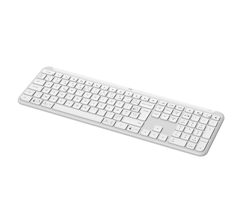 Logitech 920-012454 weiß Tastatur, Layout: Französisch, Scherenschalter Logitech 920-012454 weiß Tastatur, Layout: Französisch, Scherenschalter