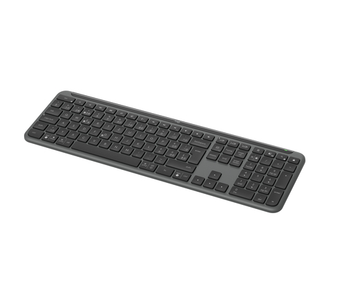 Logitech 920-012449 graphit Tastatur, Layout: Schweiz, Scherenschalter Logitech 920-012449 graphit Tastatur, Layout: Schweiz, Scherenschalter