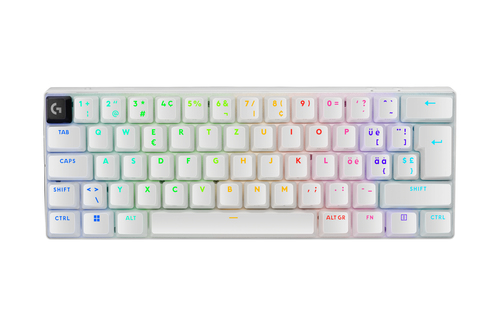 Logitech G 920-011926 weiß Tastatur, Layout: Schweiz, Logitech GX Brown, RGB Logitech G 920-011926 weiß Tastatur, Layout: Schweiz, Logitech GX Brown, RGB