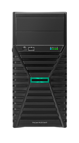 HPE ProLiant ML30 Gen11 E-2414 2&period;6GHz 4c 1P 32GB-DR 4LFF-NHP VROC 2x1TB SATA HDD 350W PS EU Server