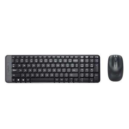 Logitech MK220 schwarz Tastatur, Layout: Italienisch, mechanisch Logitech MK220 schwarz Tastatur, Layout: Italienisch, mechanisch