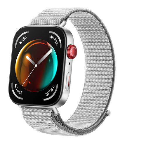 Huawei Fit 3&comma; grau&comma; Touchscreen&comma; rechteckig&comma; Smartwatch