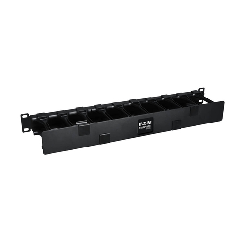 Tripp Lite SRCABLEDUCT1UHD SmartRack 1-HE horizontaler Kabelmanager mit hoher Kapazität – Fingerkanalabdeckung mit zwei Scharnieren Tripp Lite SRCABLEDUCT1UHD SmartRack 1-HE horizontaler Kabelmanager mit hoher Kapazität – Fingerkanalabdeckung mit zwei Scharnieren