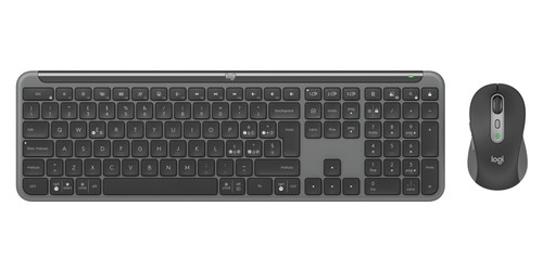 Logitech Signature Slim Combo MK950 graphit Tastatur&comma; Layout&colon; Italienisch&comma; Scherenschalter