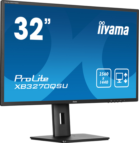 31.5 Zoll iiyama XB3270QSU-B1, 80cm TFT, 100 Hz, Quad HD, 3ms, 1x HDMI, 1x DP, integrierter USB-Hub 31.5 Zoll iiyama XB3270QSU-B1, 80cm TFT, 100 Hz, Quad HD, 3ms, 1x HDMI, 1x DP, integrierter USB-Hub