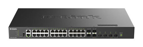 D-Link DXS-3410-32XY L3 Managed Switch, 24x RJ-45, Backplane: 760 Gbit/s D-Link DXS-3410-32XY L3 Managed Switch, 24x RJ-45, Backplane: 760 Gbit/s
