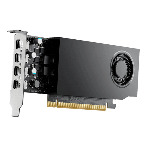 PNY A400&comma; 4GB GDDR6 Grafikkarte&comma; 4x DP