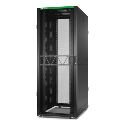 APC Netshelter SX Gen2 AR3350B2 - 42HE&comma; 1991h x 750b x 1200t mm&comma; mit Seitenteilen&comma; Schwarz