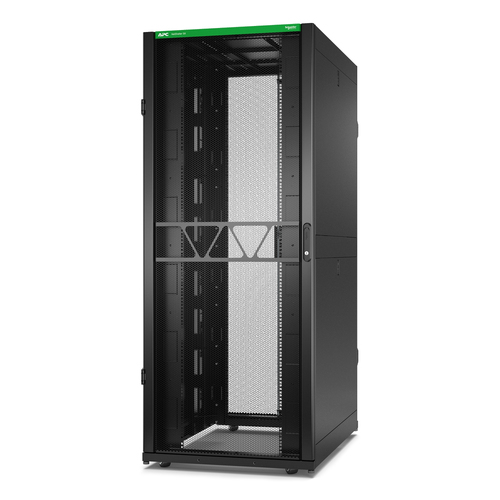 APC NetShelter SX Server Rack Gen 2, 42 HE, 1991H x 800W x 1200D mm, mit Seitenwänden, Schwarz APC NetShelter SX Server Rack Gen 2, 42 HE, 1991H x 800W x 1200D mm, mit Seitenwänden, Schwarz