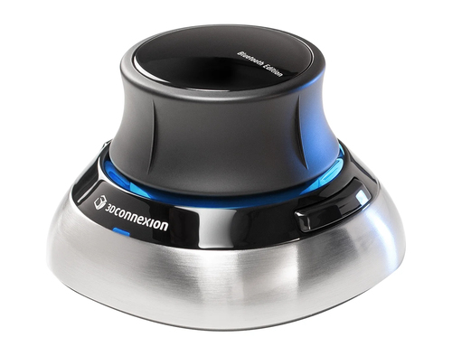 3Dconnexion SpaceMouse Maus B&uuml;ro RF Wireless &plus; Bluetooth &plus; USB Type-A 6DoF