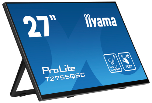 27 Zoll iiyama T2755QSC-B1, 68,4cm TFT, 75 Hz, Quad HD, 5ms, 1x HDMI, 1x DP, Touchscreen, integrierter USB-Hub 27 Zoll iiyama T2755QSC-B1, 68,4cm TFT, 75 Hz, Quad HD, 5ms, 1x HDMI, 1x DP, Touchscreen, integrierter USB-Hub