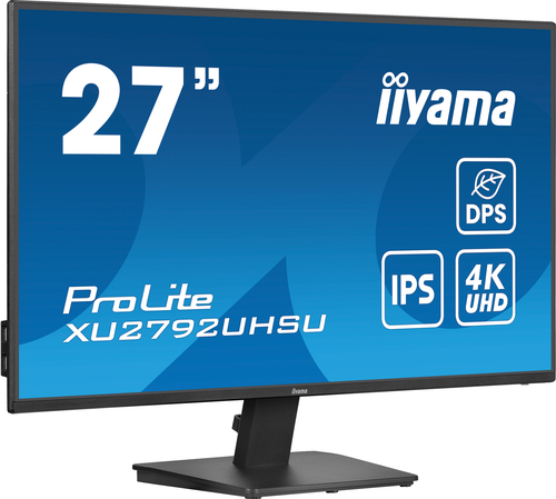 27 Zoll iiyama XU2792UHSU-B6, 68,5cm TFT, 60 Hz, 4K Ultra HD, 4ms, 1x HDMI, 1x DP, integrierter USB-Hub 27 Zoll iiyama XU2792UHSU-B6, 68,5cm TFT, 60 Hz, 4K Ultra HD, 4ms, 1x HDMI, 1x DP, integrierter USB-Hub