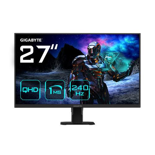 27 Zoll GIGABYTE GS27Q X, 68,6cm TFT, 240 Hz, Quad HD, 1ms, 2x HDMI, 1x DP 27 Zoll GIGABYTE GS27Q X, 68,6cm TFT, 240 Hz, Quad HD, 1ms, 2x HDMI, 1x DP