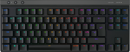 Logitech G G515 Lightspeed TKL schwarz Tastatur, Layout: Französisch, Logitech GL Tactile, RGB Logitech G G515 Lightspeed TKL schwarz Tastatur, Layout: Französisch, Logitech GL Tactile, RGB