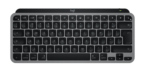 Logitech MX Keys Mini For Mac schwarz, grau Tastatur, Layout: US International, Scherenschalter, beleuchtet Logitech MX Keys Mini For Mac schwarz, grau Tastatur, Layout: US International, Scherenschalter, beleuchtet
