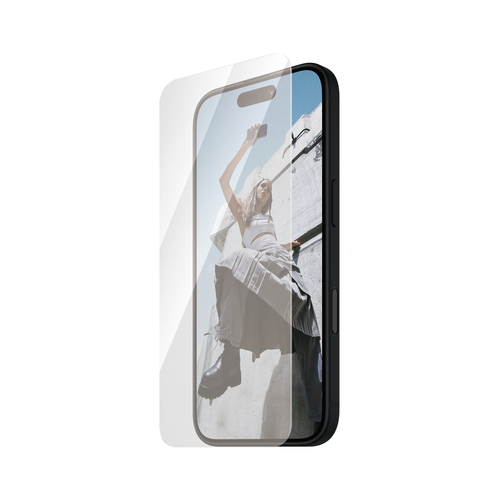 PanzerGlass SAFE&period; by PanzerGlass Screen Protector iPhone 16 &vert; 15 &vert; Ultra-Wide Fit &vert; Bulk