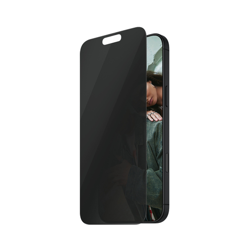 PanzerGlass SAFE. by PanzerGlass 2-Way Privacy Screen Protector iPhone 16 Pro | Ultra-Wide Fit PanzerGlass SAFE. by PanzerGlass 2-Way Privacy Screen Protector iPhone 16 Pro | Ultra-Wide Fit