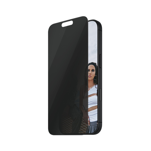 PanzerGlass SAFE&period; by PanzerGlass 2-Way Privacy Screen Protector iPhone 16 Pro Max &vert; Ultra-Wide Fit