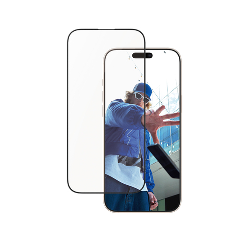 PanzerGlass Displayschutz Aluminum Rahmen iPhone 16 Pro Max Ultra-Wide Fit PanzerGlass Displayschutz Aluminum Rahmen iPhone 16 Pro Max Ultra-Wide Fit