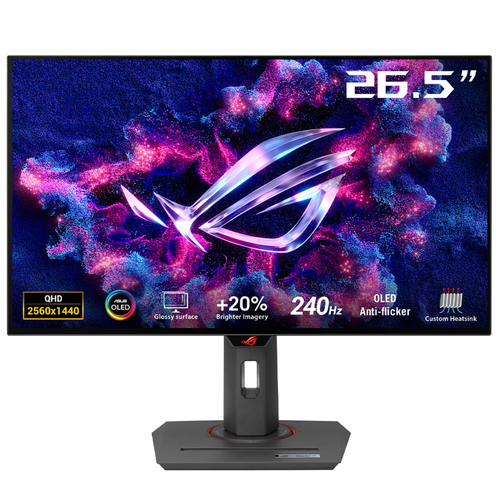 26.5 Zoll ASUS XG27AQDMG, 67,3cm TFT, 240 Hz, Quad HD, 0,03ms, 2x HDMI, 1x DP, integrierter USB-Hub 26.5 Zoll ASUS XG27AQDMG, 67,3cm TFT, 240 Hz, Quad HD, 0,03ms, 2x HDMI, 1x DP, integrierter USB-Hub