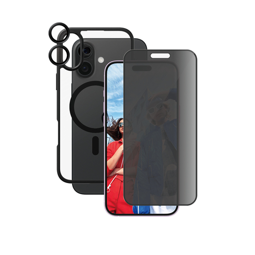 PanzerGlass PanzerGlass | CARE by PanzerGlass Flagship 3-in-1 Privacy Bundle iPhone 16 Plus PanzerGlass PanzerGlass | CARE by PanzerGlass Flagship 3-in-1 Privacy Bundle iPhone 16 Plus