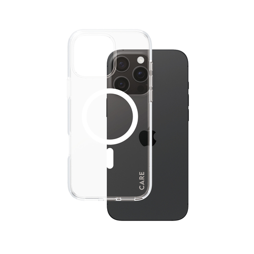 PanzerGlass CARE by PanzerGlass Urban Combat Case Transparent w&period; White MagSafe iPhone 16 Pro Max