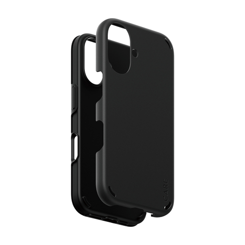 PanzerGlass CARE by PanzerGlass Double Defense Case Black iPhone 16