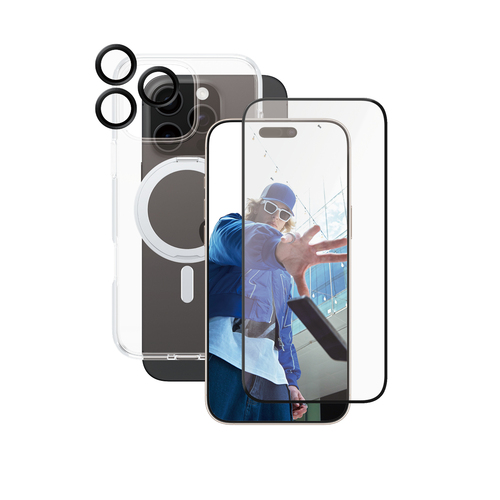 PanzerGlass CARE by PanzerGlass 3-in-1 Ceramic Bundle iPhone 16 Pro Max PanzerGlass CARE by PanzerGlass 3-in-1 Ceramic Bundle iPhone 16 Pro Max