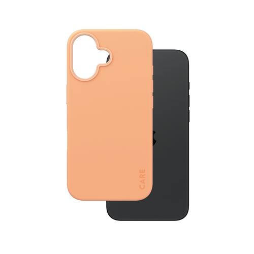 PanzerGlass CARE by PanzerGlass Case Peachy w. MagSafe iPhone 16 PanzerGlass CARE by PanzerGlass Case Peachy w. MagSafe iPhone 16