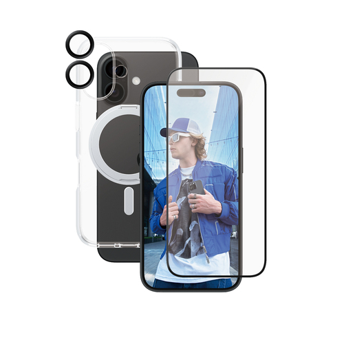 PanzerGlass CARE by PanzerGlass 3-in-1 Ceramic Bundle iPhone 16