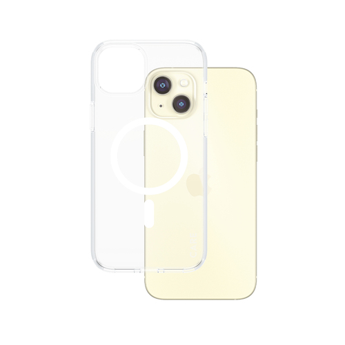 PanzerGlass CARE by PanzerGlass Urban Combat Case Transparent w&period; White MagSafe iPhone 15 Plus