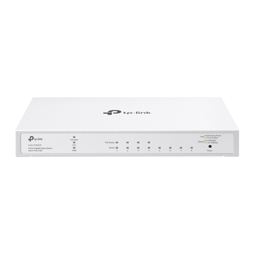 TP-Link FESTA FS308GP Managed Switch, 8x RJ-45, Backplane: 16 Gbit/s, PoE TP-Link FESTA FS308GP Managed Switch, 8x RJ-45, Backplane: 16 Gbit/s, PoE