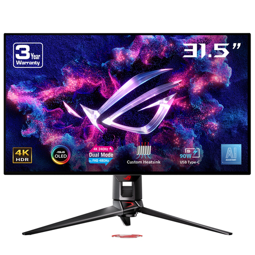 31.5 Zoll ASUS PG32UCDP, 80cm TFT, 240 Hz, 4K Ultra HD, 0,03ms, 2x HDMI, 1x DP, integrierter USB-Hub 31.5 Zoll ASUS PG32UCDP, 80cm TFT, 240 Hz, 4K Ultra HD, 0,03ms, 2x HDMI, 1x DP, integrierter USB-Hub