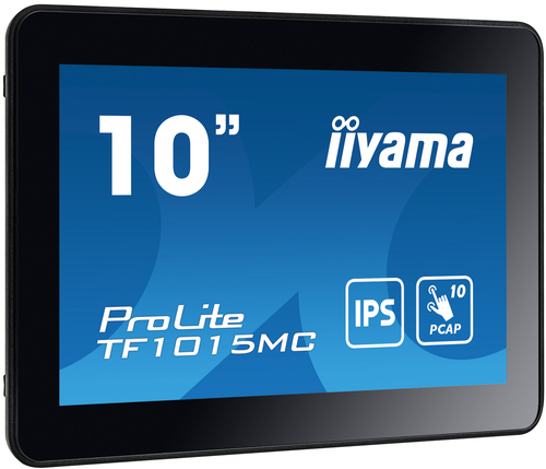 25.6 Zoll iiyama TF1015MC-B3, 25,7cm TFT, 75 Hz, HD, 29ms, 1x HDMI, 1x DP, Touchscreen, integrierter USB-Hub 25.6 Zoll iiyama TF1015MC-B3, 25,7cm TFT, 75 Hz, HD, 29ms, 1x HDMI, 1x DP, Touchscreen, integrierter USB-Hub