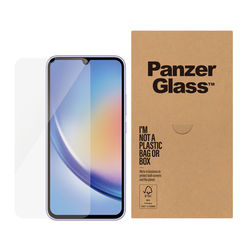 PanzerGlass PanzerGlass Screen Protector Samsung Galaxy A34 5G | Ultra-Wide Fit PanzerGlass PanzerGlass Screen Protector Samsung Galaxy A34 5G | Ultra-Wide Fit
