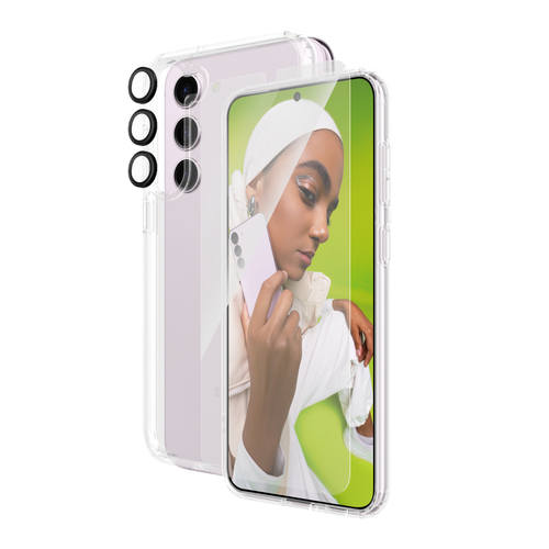 PanzerGlass PanzerGlass 3-in-1 Bundle Samsung Galaxy S24&plus; &vert; Ultra-Wide Fit w&period; EasyAligner