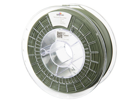 Spectrum Filaments PET-G MATT, Polyethylenterephthalatglycol (PETG), grün, olive, 1 kg Spectrum Filaments PET-G MATT, Polyethylenterephthalatglycol (PETG), grün, olive, 1 kg
