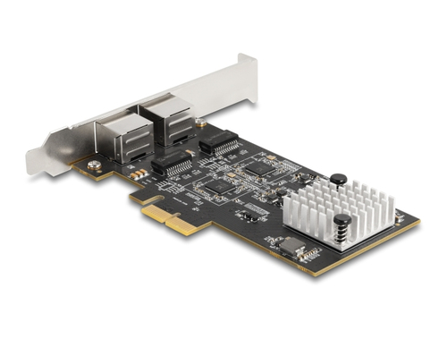 DeLOCK 81261&comma; Ethernet&comma; 5000 Mbit&sol;s&comma; schwarz