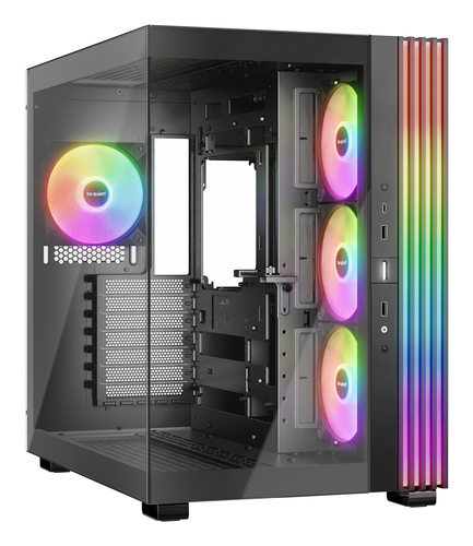 be quiet! LIGHT BASE 600 LX Black Midi