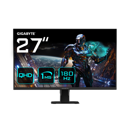 27 Zoll GIGABYTE GS27QA, 68,6cm TFT, 180 Hz, Quad HD, 1ms, 2x HDMI, 1x DP 27 Zoll GIGABYTE GS27QA, 68,6cm TFT, 180 Hz, Quad HD, 1ms, 2x HDMI, 1x DP