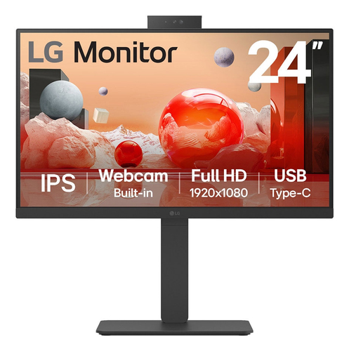 LG 24BA850-B.AEU 60,4cm 23,8Zoll IPS Monitor 1920x1080 16:9 HDMI DP Black LG 24BA850-B.AEU 60,4cm 23,8Zoll IPS Monitor 1920x1080 16:9 HDMI DP Black