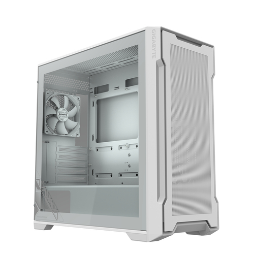 GIGABYTE C102 GLASS&comma; Midi Tower&comma; wei&szlig;&comma; Glasfenster