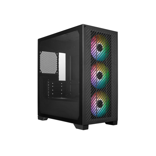 Cooler Master Elite 301 ARGB PC-Gehäuse, Mini-Gehäuse, mATX, Tempered Glass - schwarz Cooler Master Elite 301 ARGB PC-Gehäuse, Mini-Gehäuse, mATX, Tempered Glass - schwarz