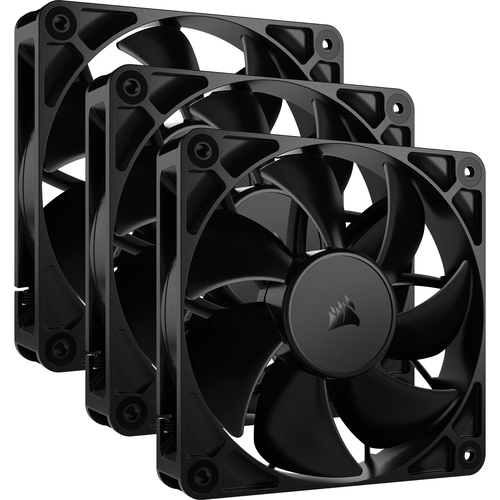 Corsair RS120, schwarz, Lüfter, 420-2100rpm, 36 dB, 4,15 mmH2O, 4-polig Corsair RS120, schwarz, Lüfter, 420-2100rpm, 36 dB, 4,15 mmH2O, 4-polig