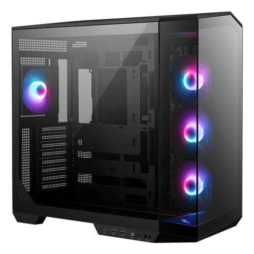 MSI Pano 100R PZ&comma; Midi Tower&comma; schwarz&comma; Glasfenster