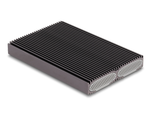 DeLOCK 42028&comma; Realtek RTL9210B&comma; 10 Gbit&sol;s&comma; 3&period;2 Gen 2 &lpar;3&period;1 Gen 2&rpar;&comma; schwarz&comma; grau&comma; NVMe&comma; SSD-Geh&auml;use